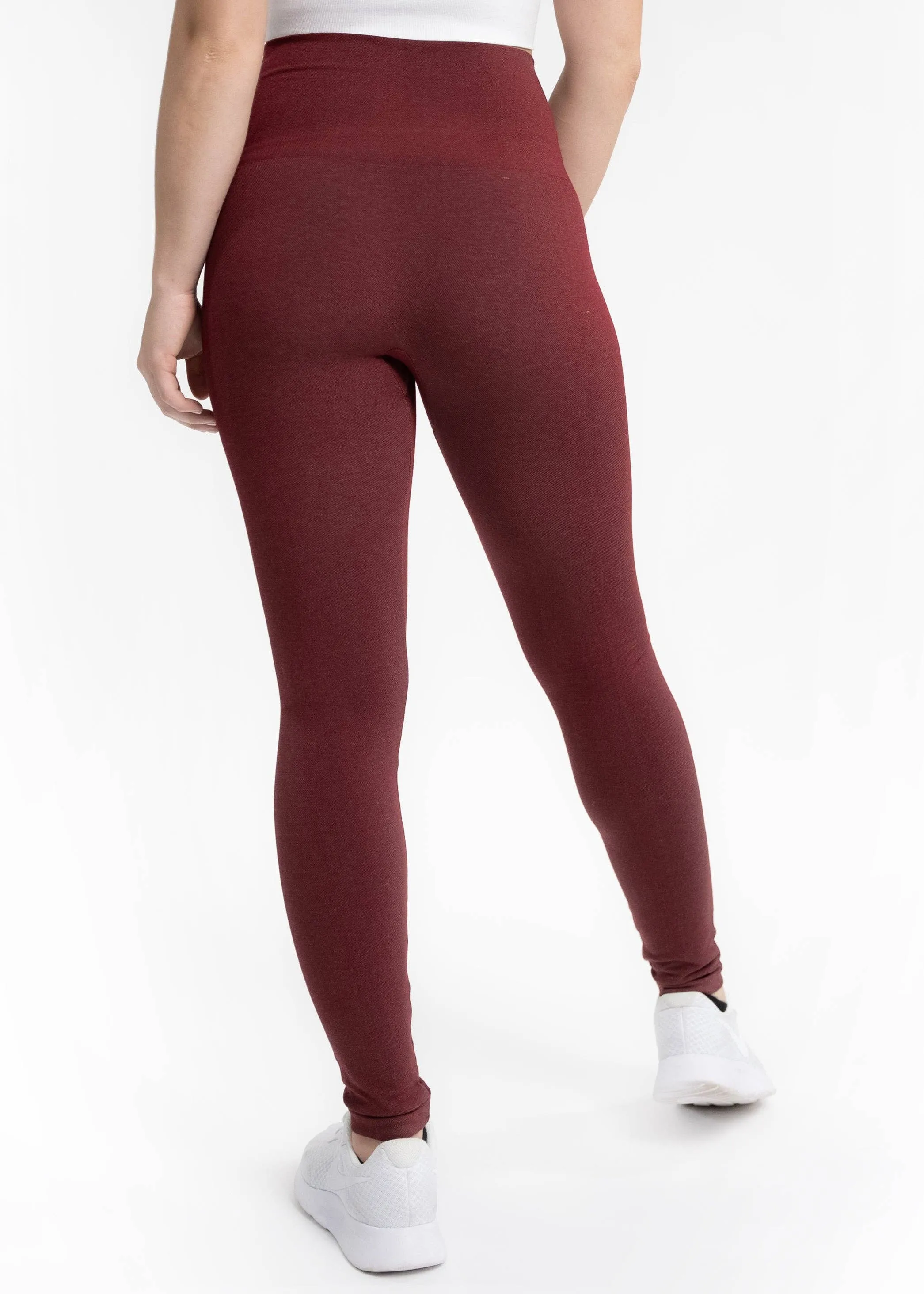 High Waist Crossover Leggings: SIENNA