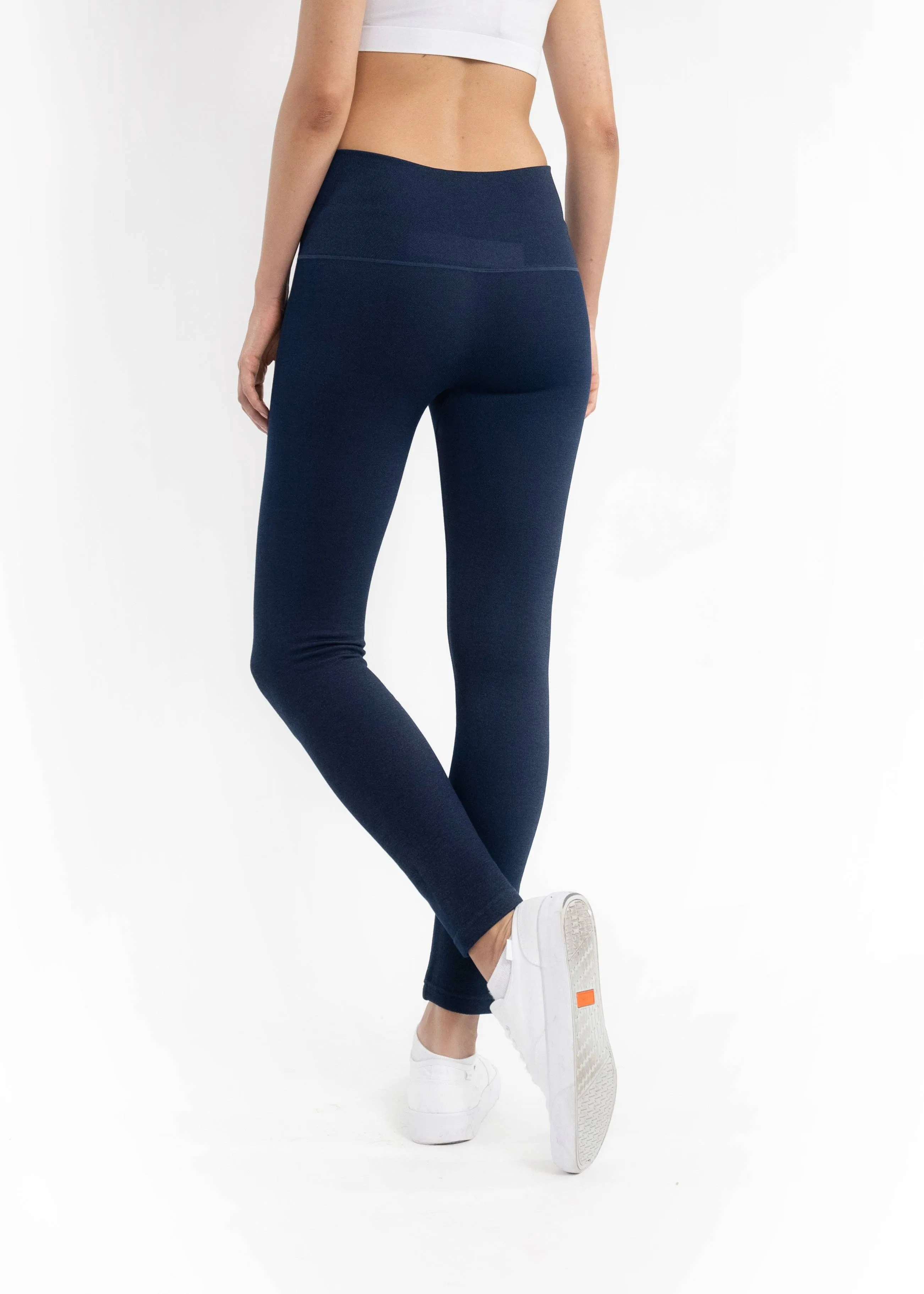 High Waist Crossover Leggings: SIENNA
