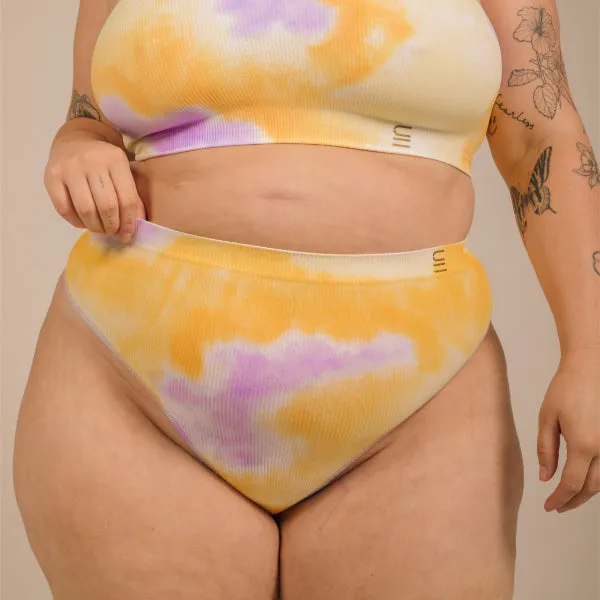 High Waist G-string - Recycled Seamfree - Sunrise