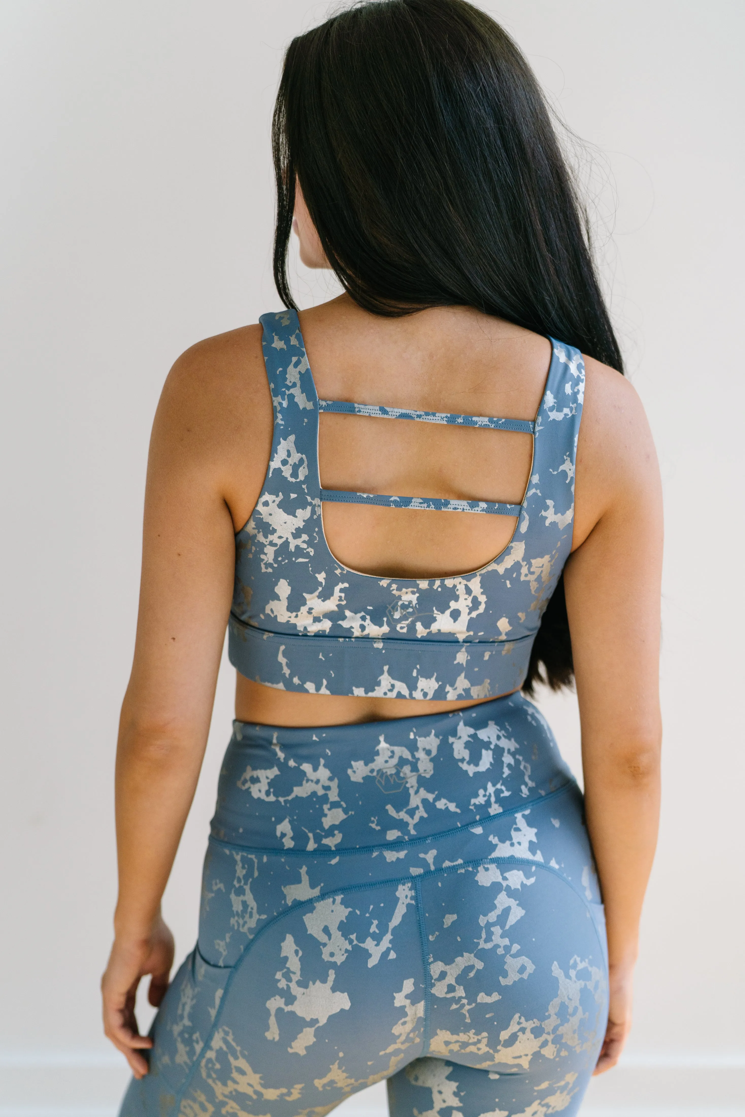 Inspire Leggings - Silver Foil | MT SPORT
