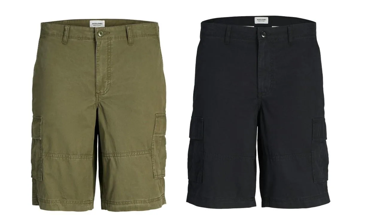 Jack & Jones JPSTCOLE JJCAMPAIGN Shorts for Mens in 3 Colours, 42 - 56