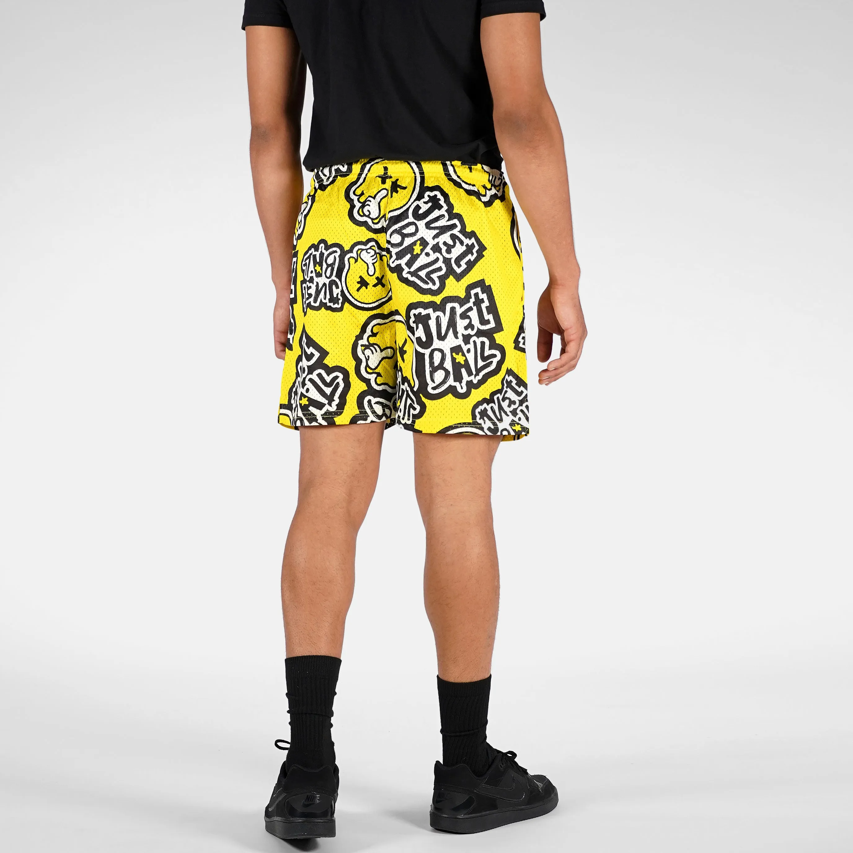 Just Ball Yellow Shorts - 7"