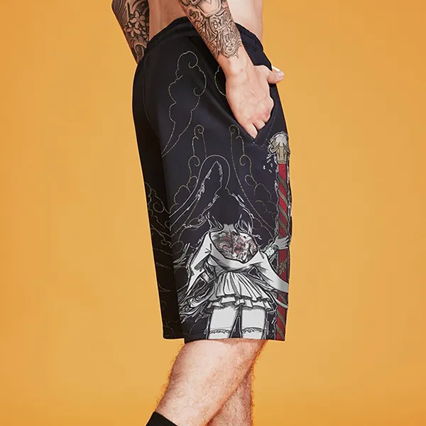 Kage's Curse Warrior Princess Loose Shorts