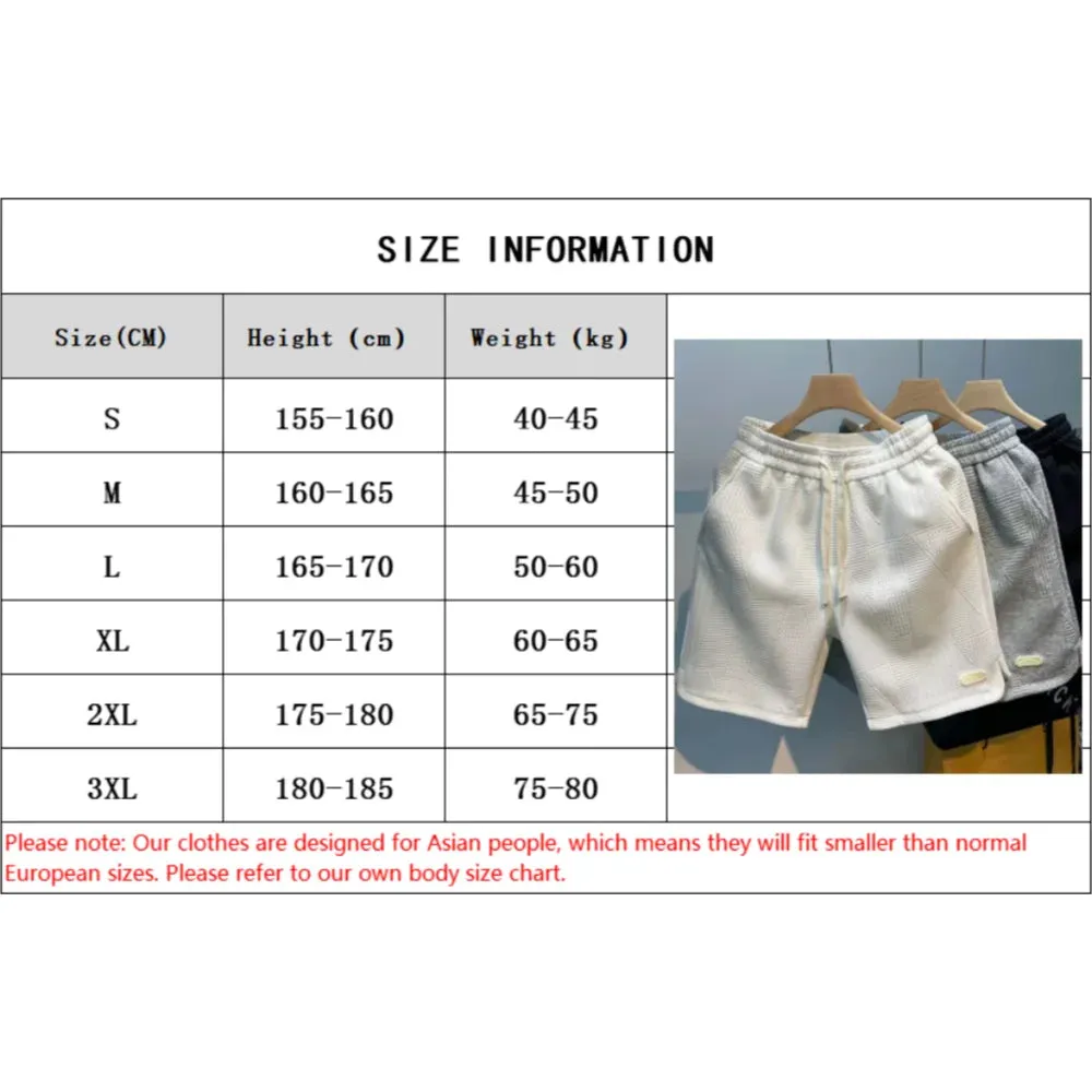 KOR Y2k Wave Pattern Loose Short