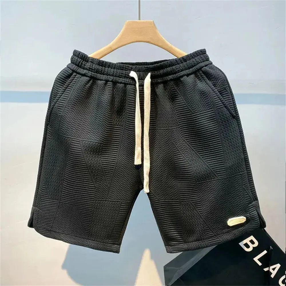KOR Y2k Wave Pattern Loose Short