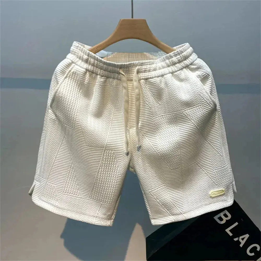 KOR Y2k Wave Pattern Loose Short