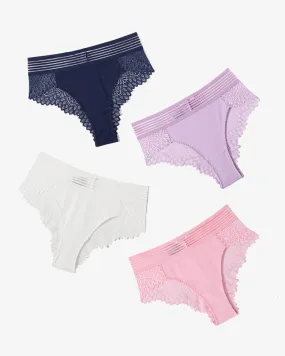 Lace Cheeky Hipster Panties