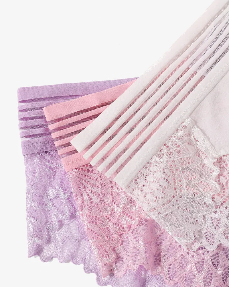 Lace Cheeky Hipster Panties