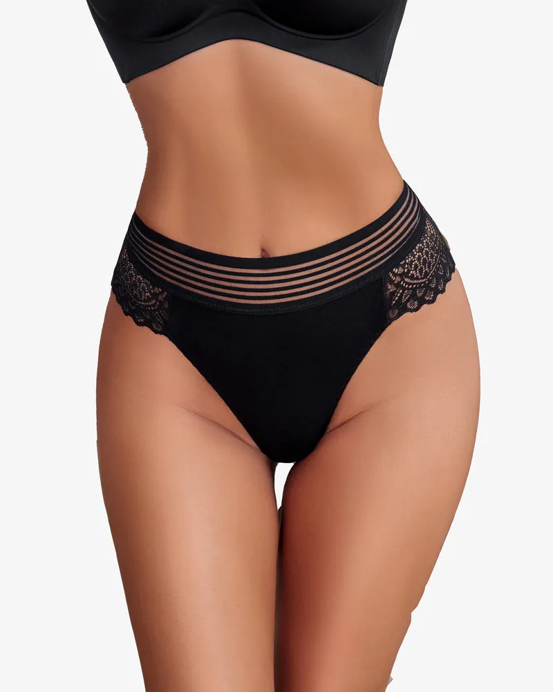 Lace Cheeky Hipster Panties