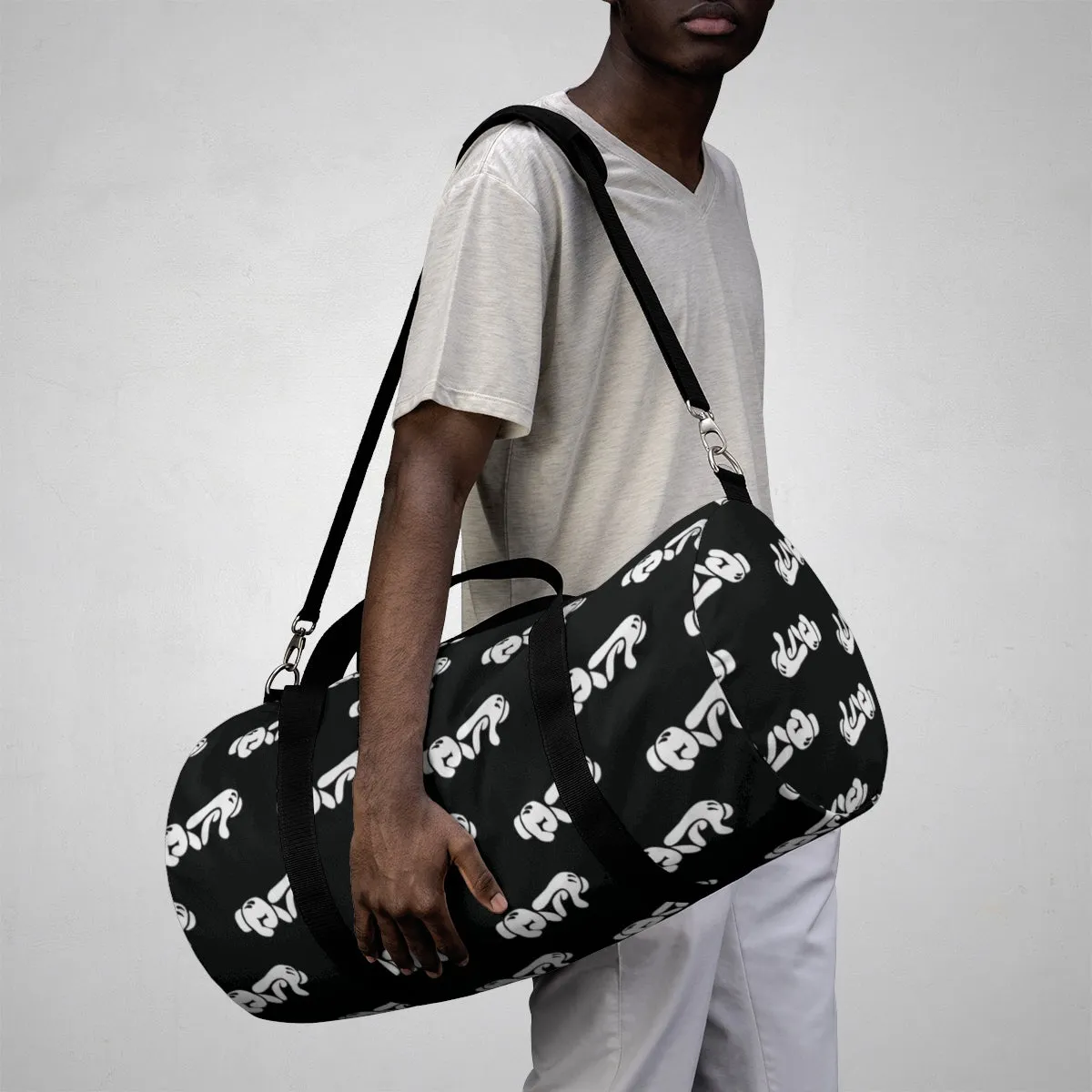 Lao Hand Sign All-Over Duffle Bag