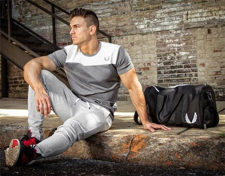 Large Fitness Bag White