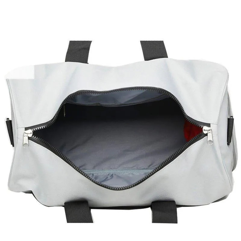 Large Fitness Bag White