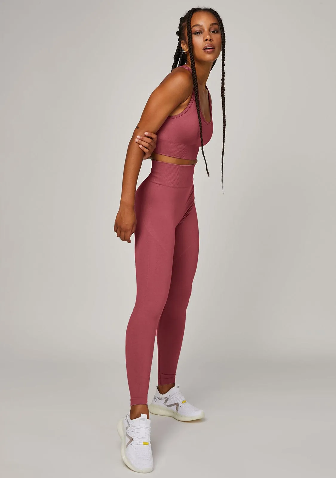 Leggings Comfort Light Burgundy