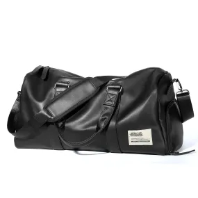 Likros Gym Bag Mens Small Trave Duffel Bag, Swim Sports Bag with Shoes Compartment Waterproof Weekender Overnight Bag Tote Bag