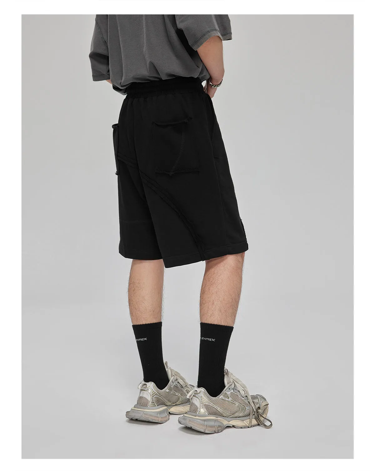 Loose Drawstring Shorts