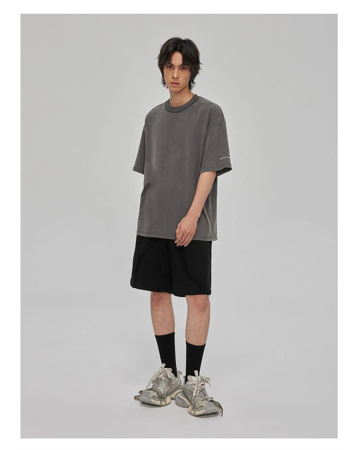 Loose Drawstring Shorts