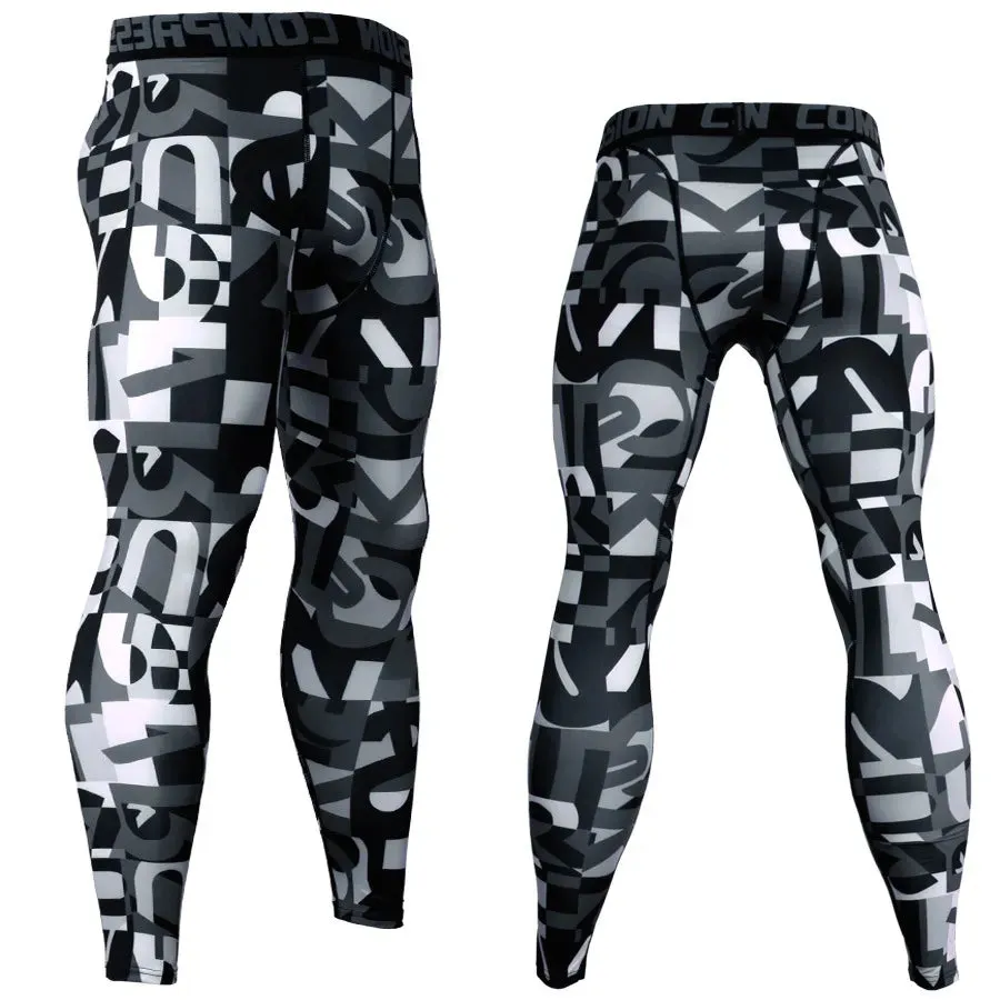 Men Compression Sport Leggings