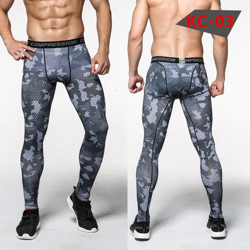 Men Compression Sport Leggings
