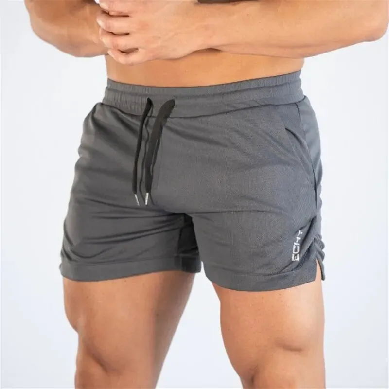 Men Running Fitness Shorts men Summer Gyms Workout