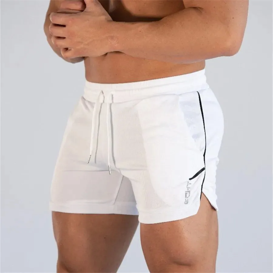 Men Running Fitness Shorts men Summer Gyms Workout