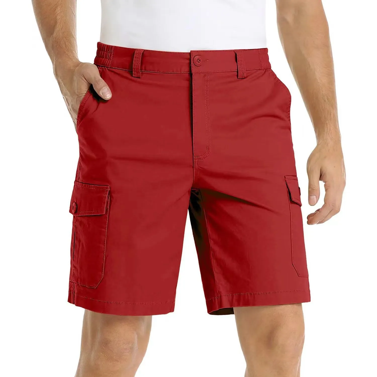 Men's Quick Dry Lightweight Stretch Cargo Shorts