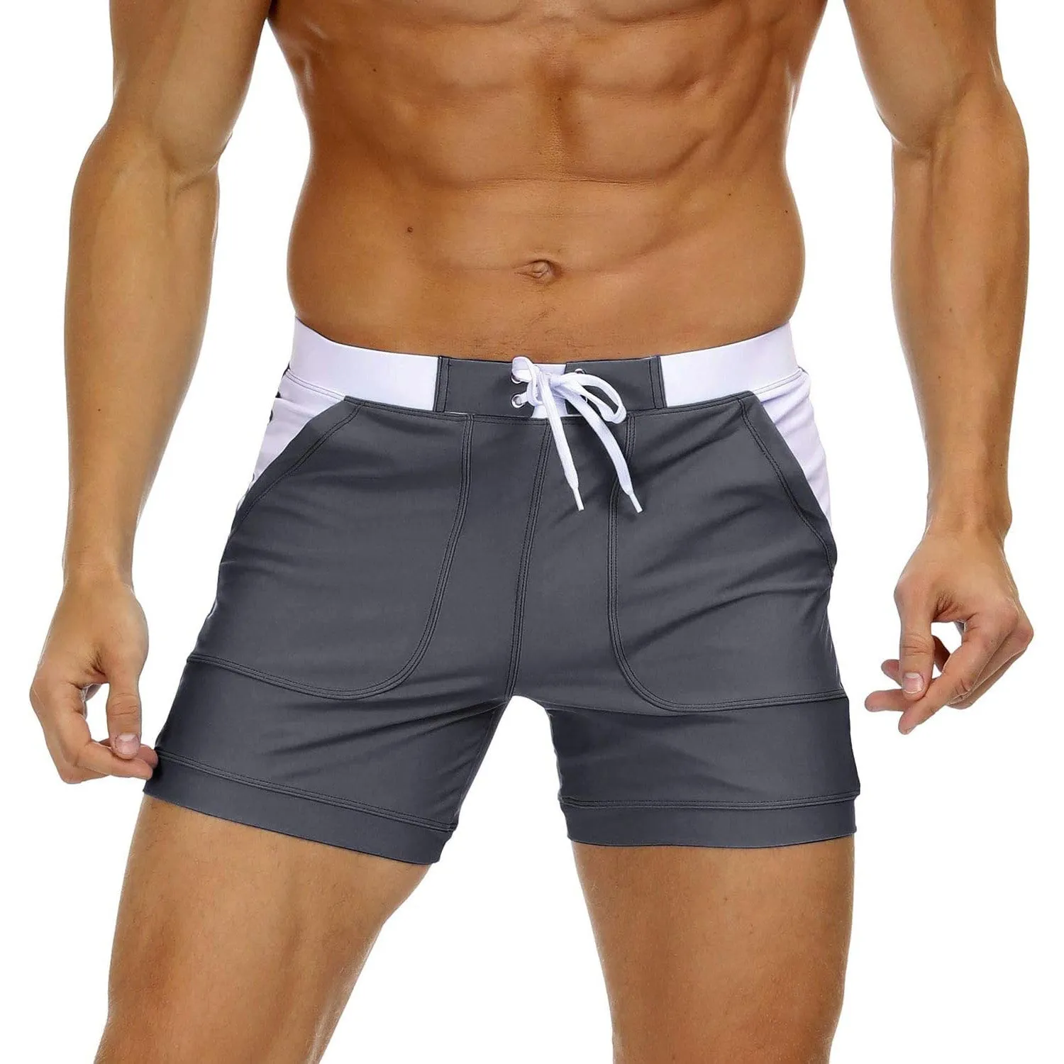 Men's Swim Trunks with Pockets
