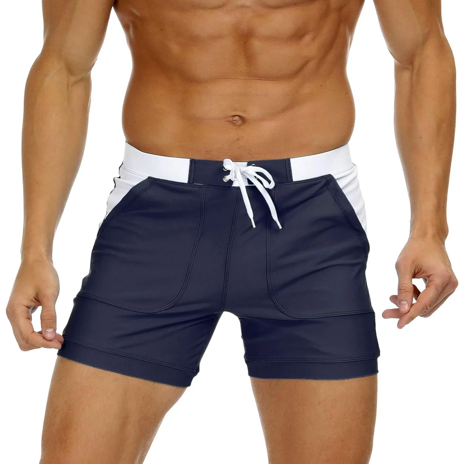 Men's Swim Trunks with Pockets