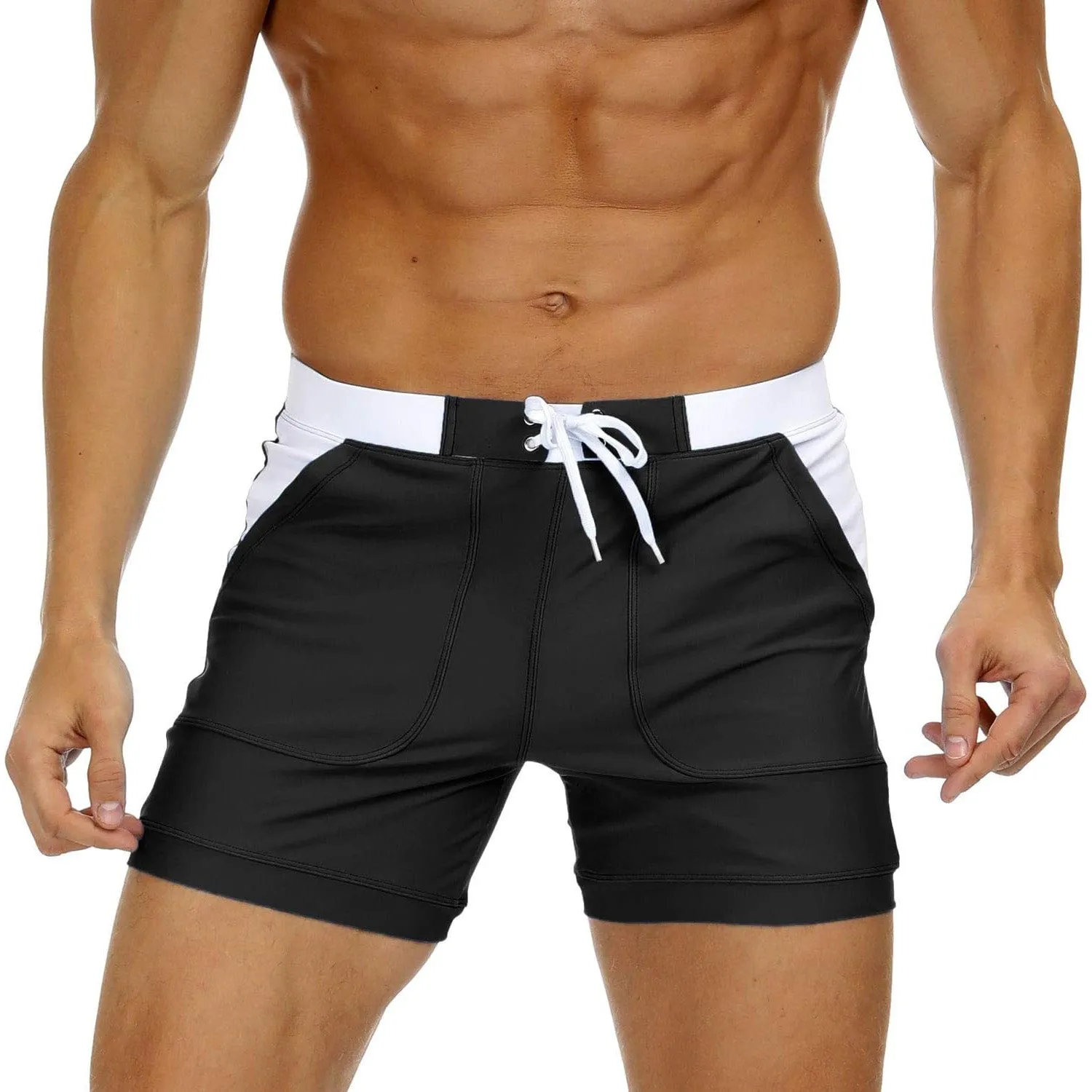 Men's Swim Trunks with Pockets
