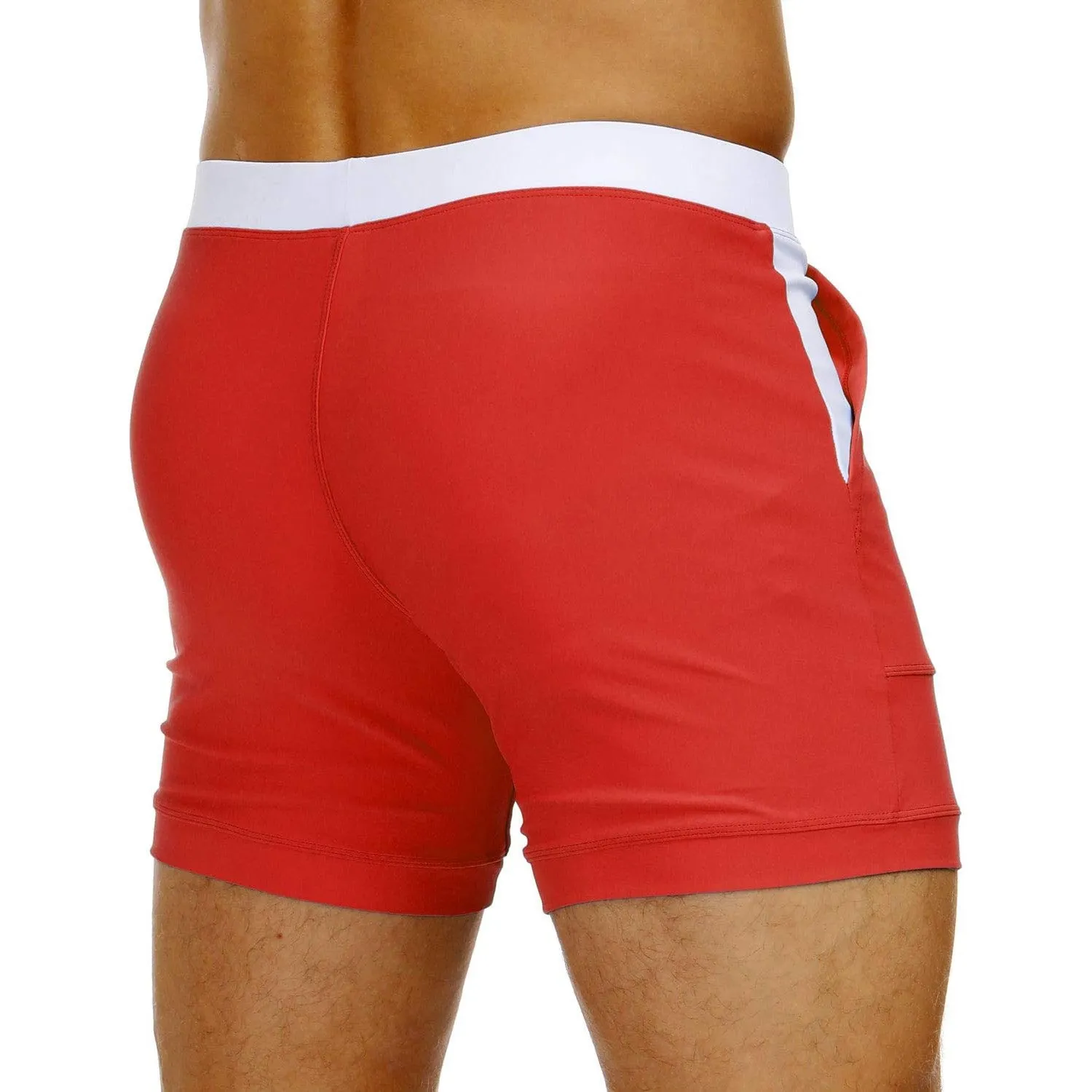 Men's Swim Trunks with Pockets