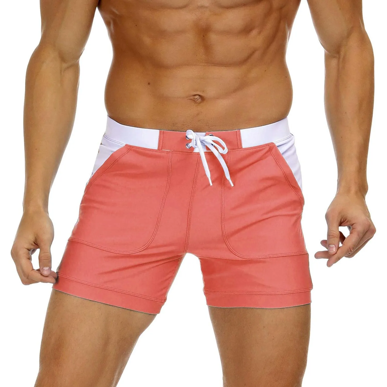 Men's Swim Trunks with Pockets