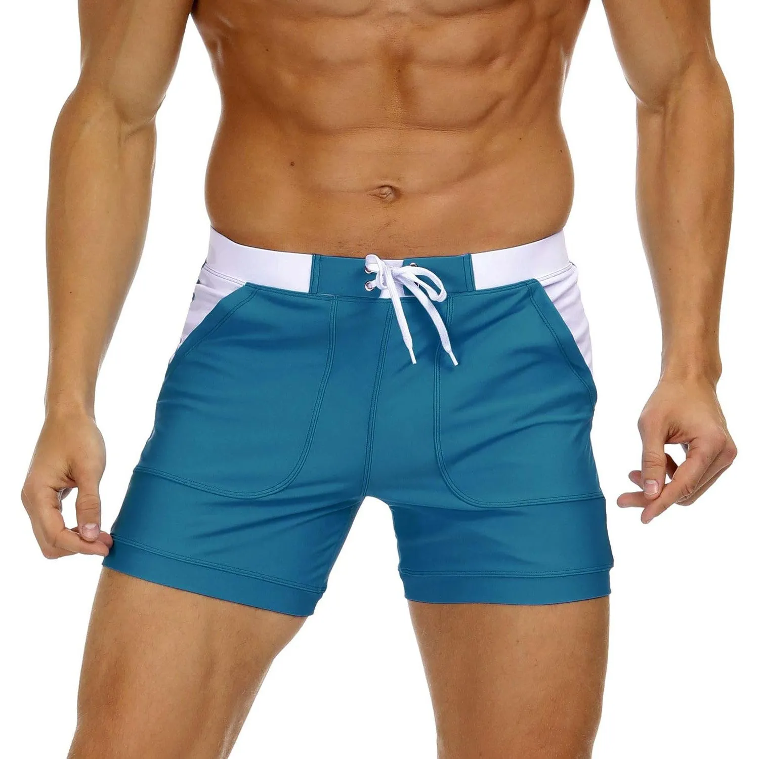 Men's Swim Trunks with Pockets