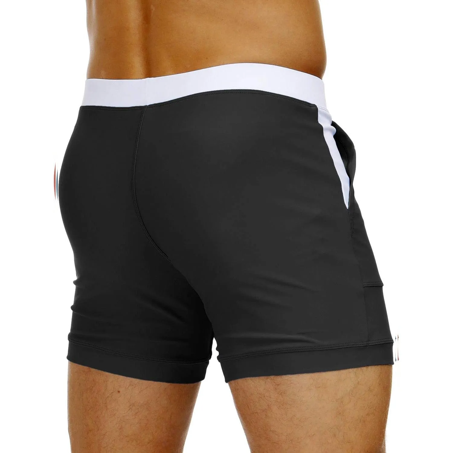 Men's Swim Trunks with Pockets