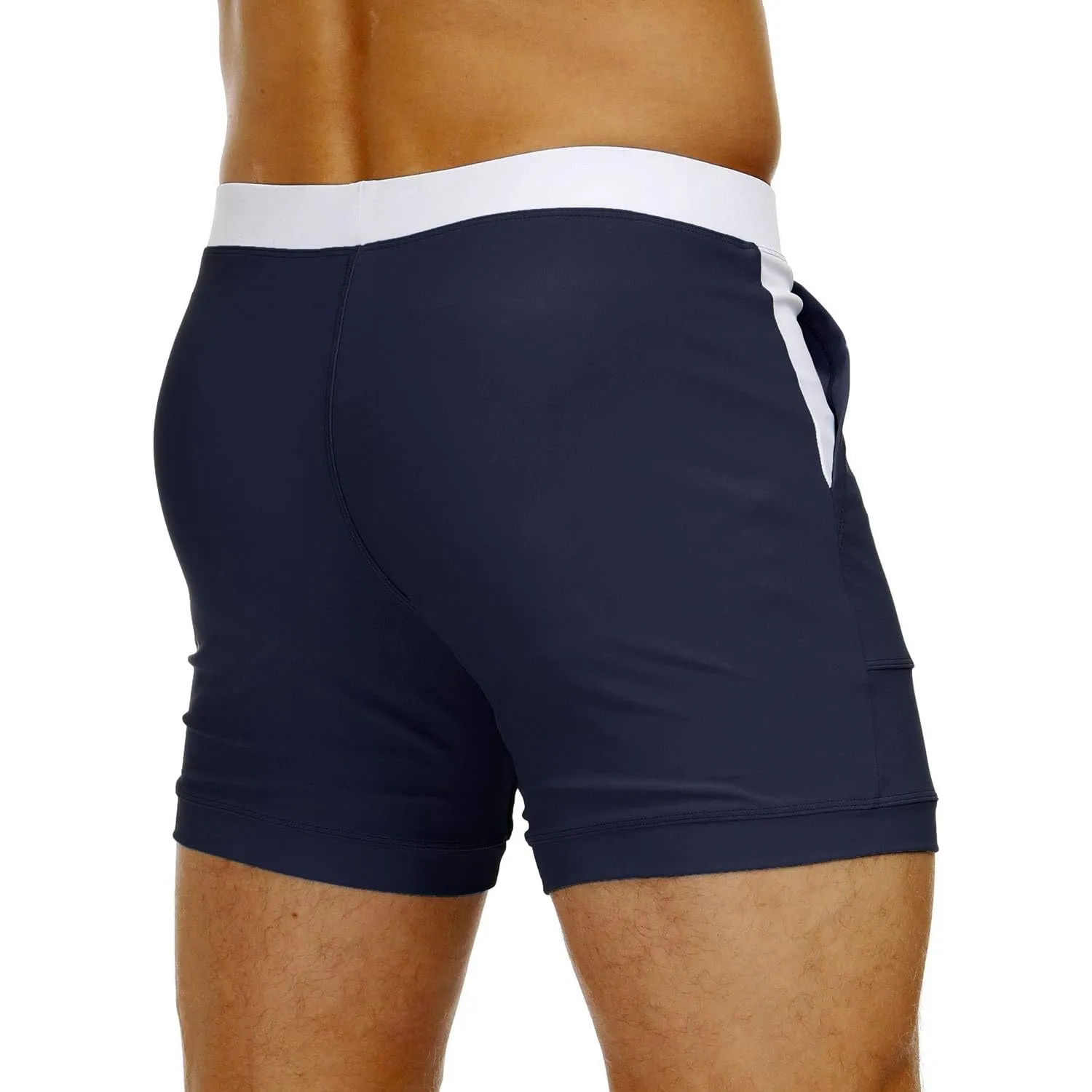 Men's Swim Trunks with Pockets
