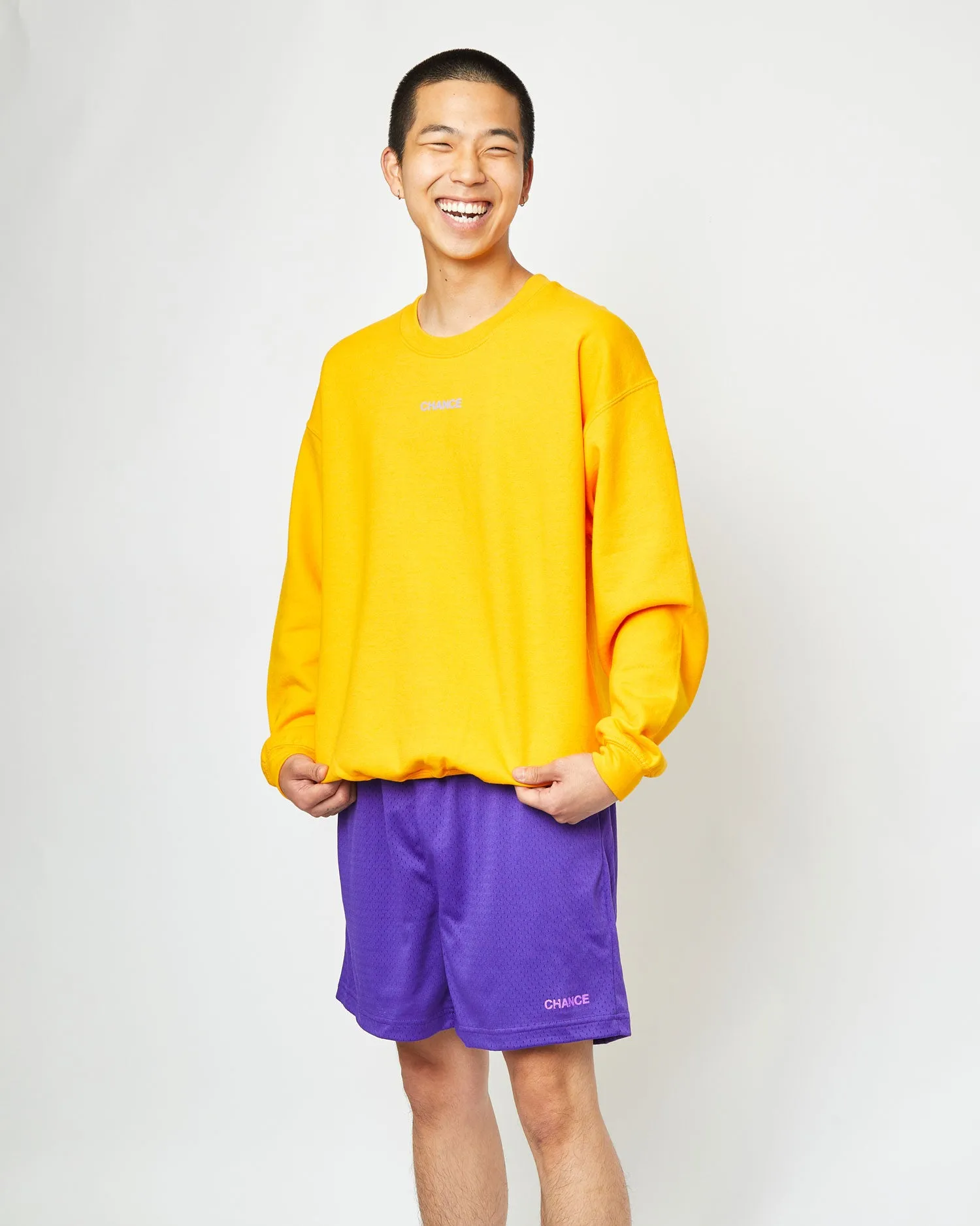 Mesh Shorts - Purple
