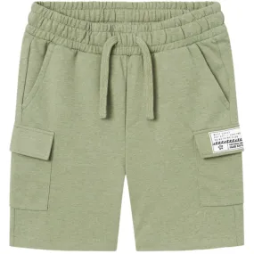 Name It Oil Green Hahippo Loose Sweat Shorts