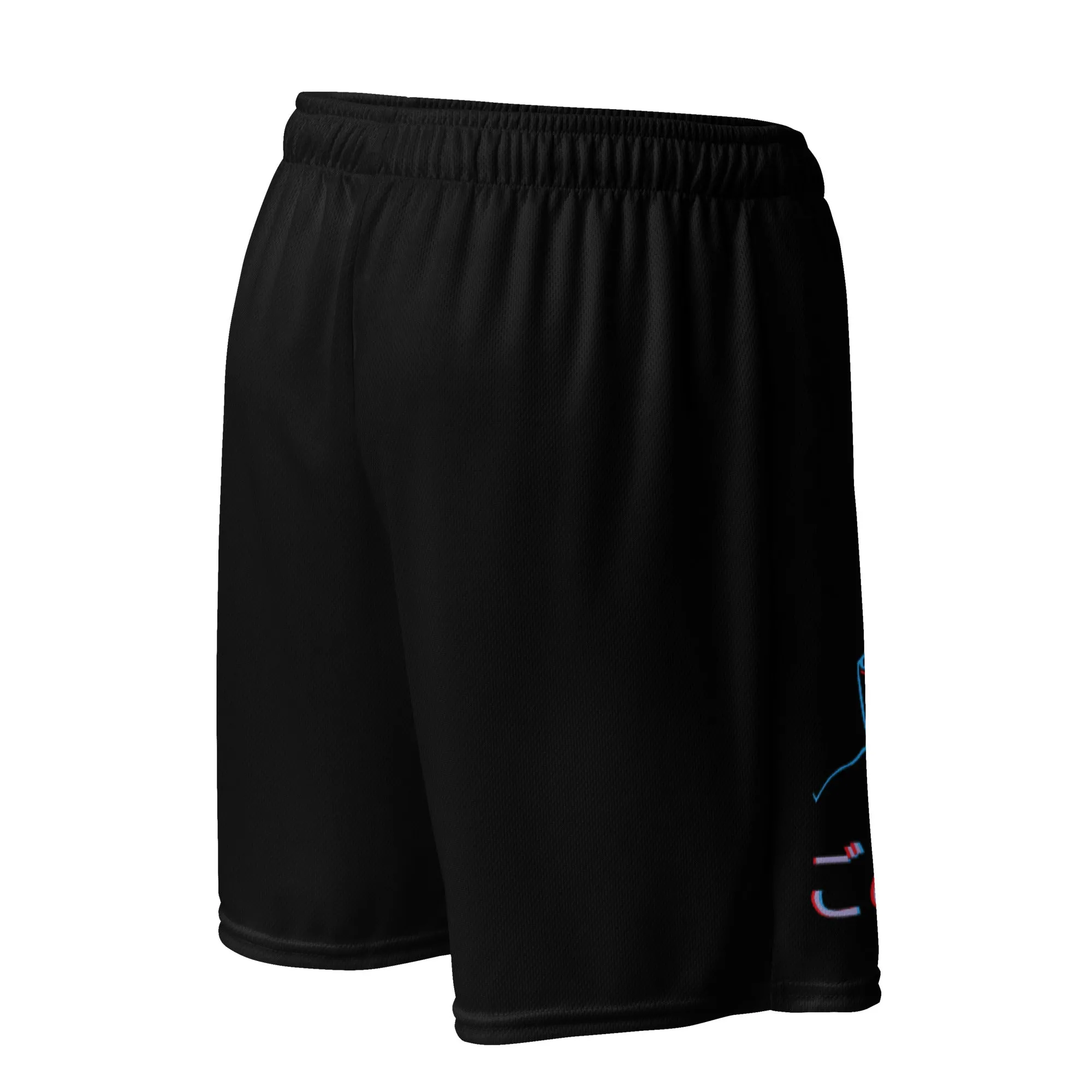 Naru glich effect Unisex mesh shorts