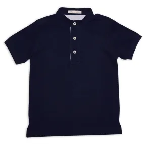 NAVY IBIZA POLO SHIRT