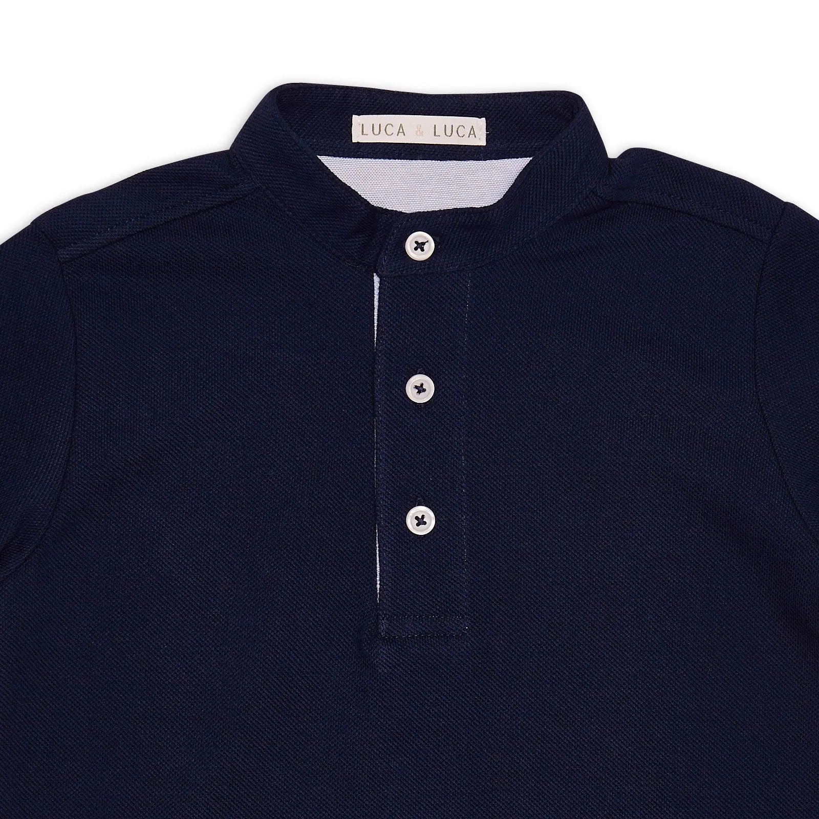 NAVY IBIZA POLO SHIRT