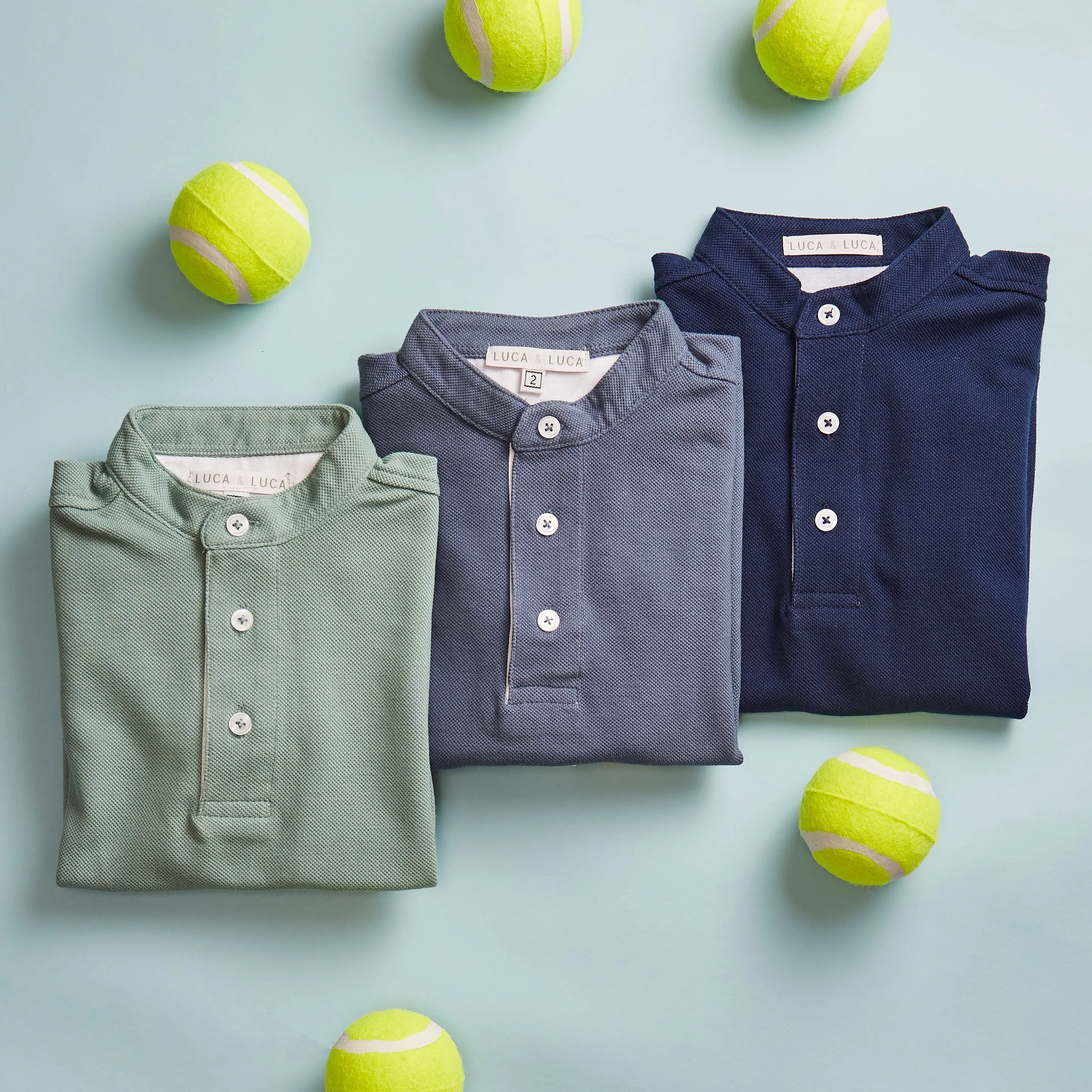 NAVY IBIZA POLO SHIRT