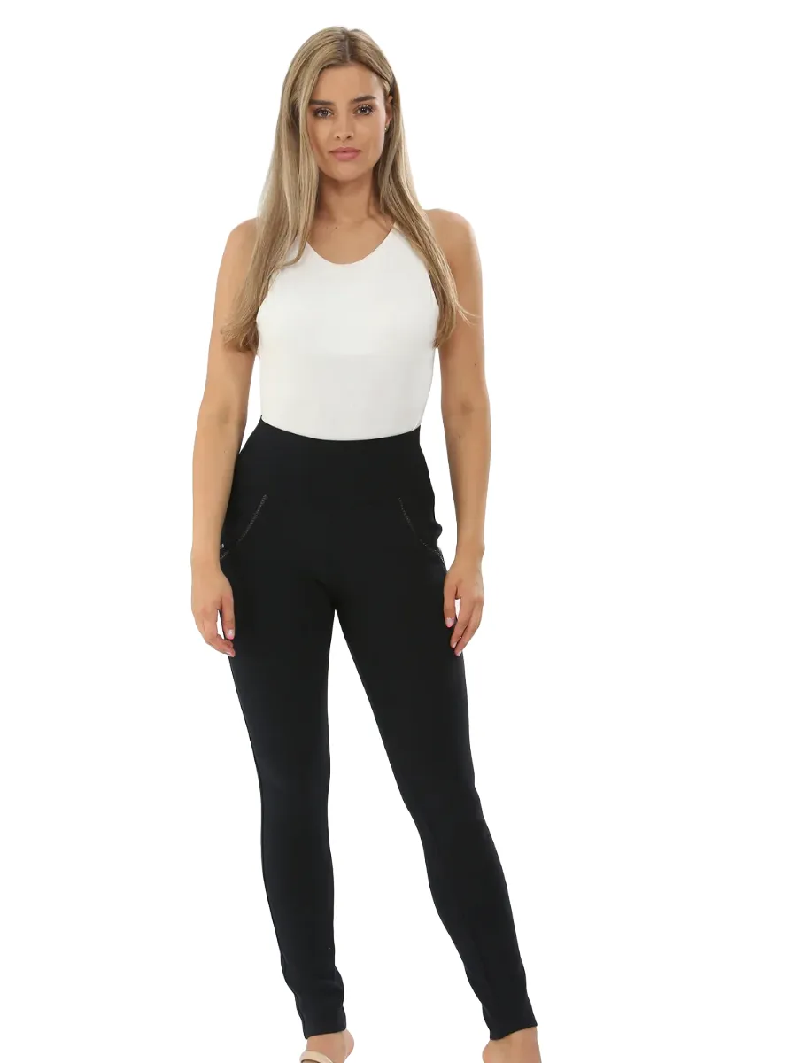 Navy Luxe Leggings