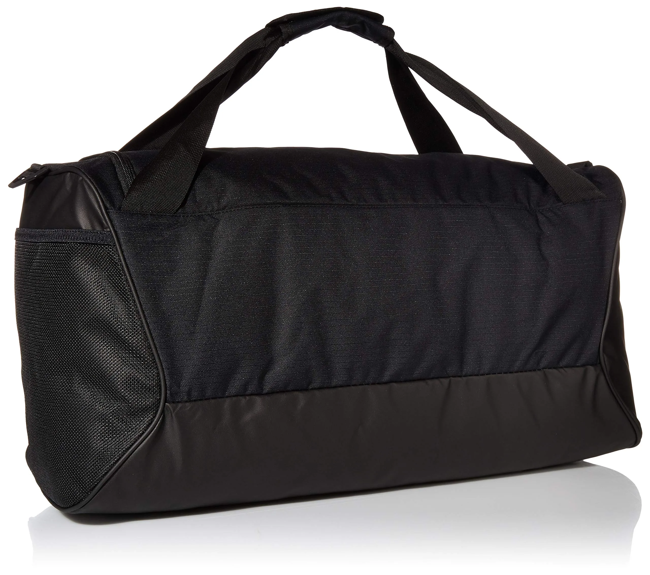 Nike Brasilia Training Medium Duffle Bag, Durable Nike Duffle Bag for Women & Men with Adjustable Strap, Black/Black/White