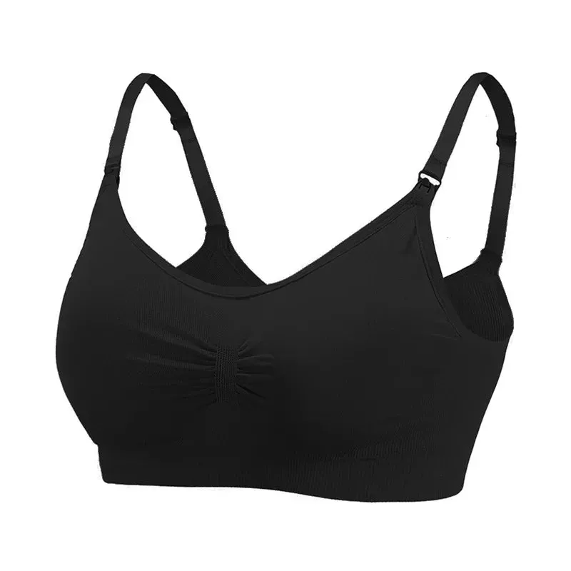 Nursing Bra Without Bones Maternity Bras Pregnancy Clothes Prevent Sagging Breastfeeding Women Breathable Lactancia Feeding Bras