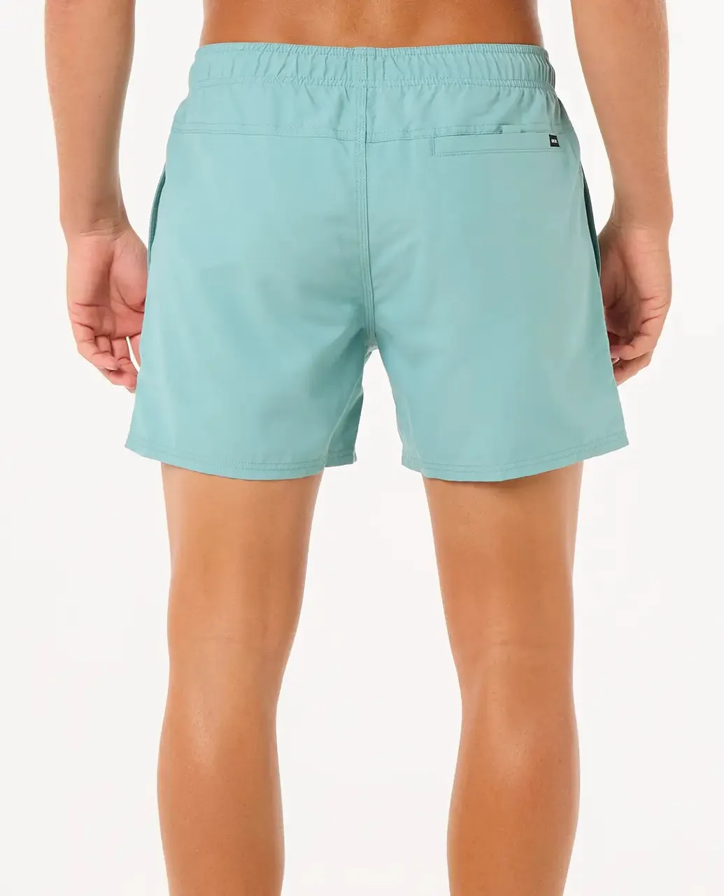 Offset Volley Shorts in Blue Lagoon