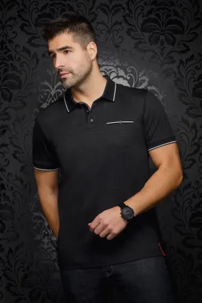 Polo Fioravante Black  [Size 3XL]