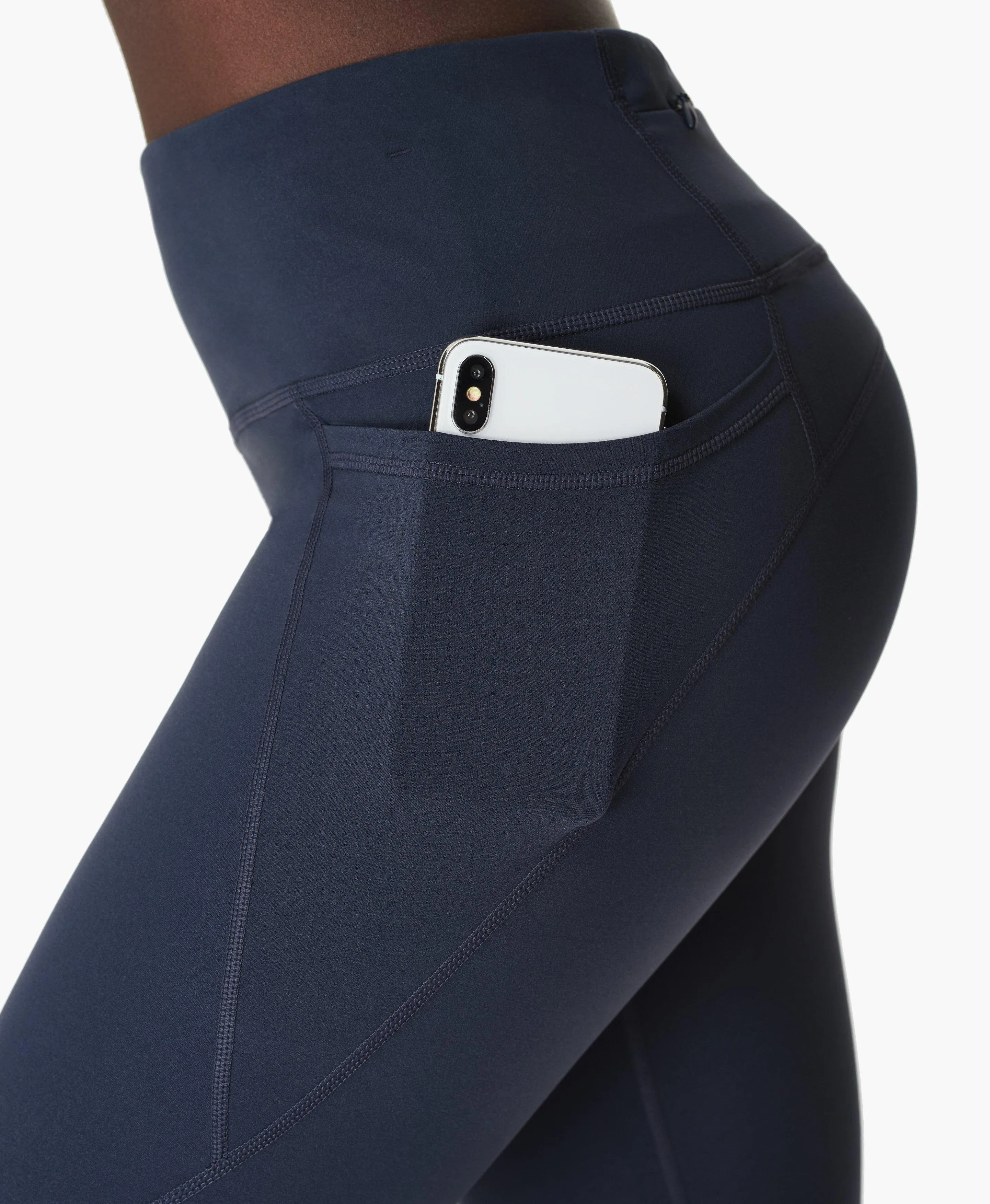 Power 7/8 Workout Leggings Sb5400 78 Navy-Blue