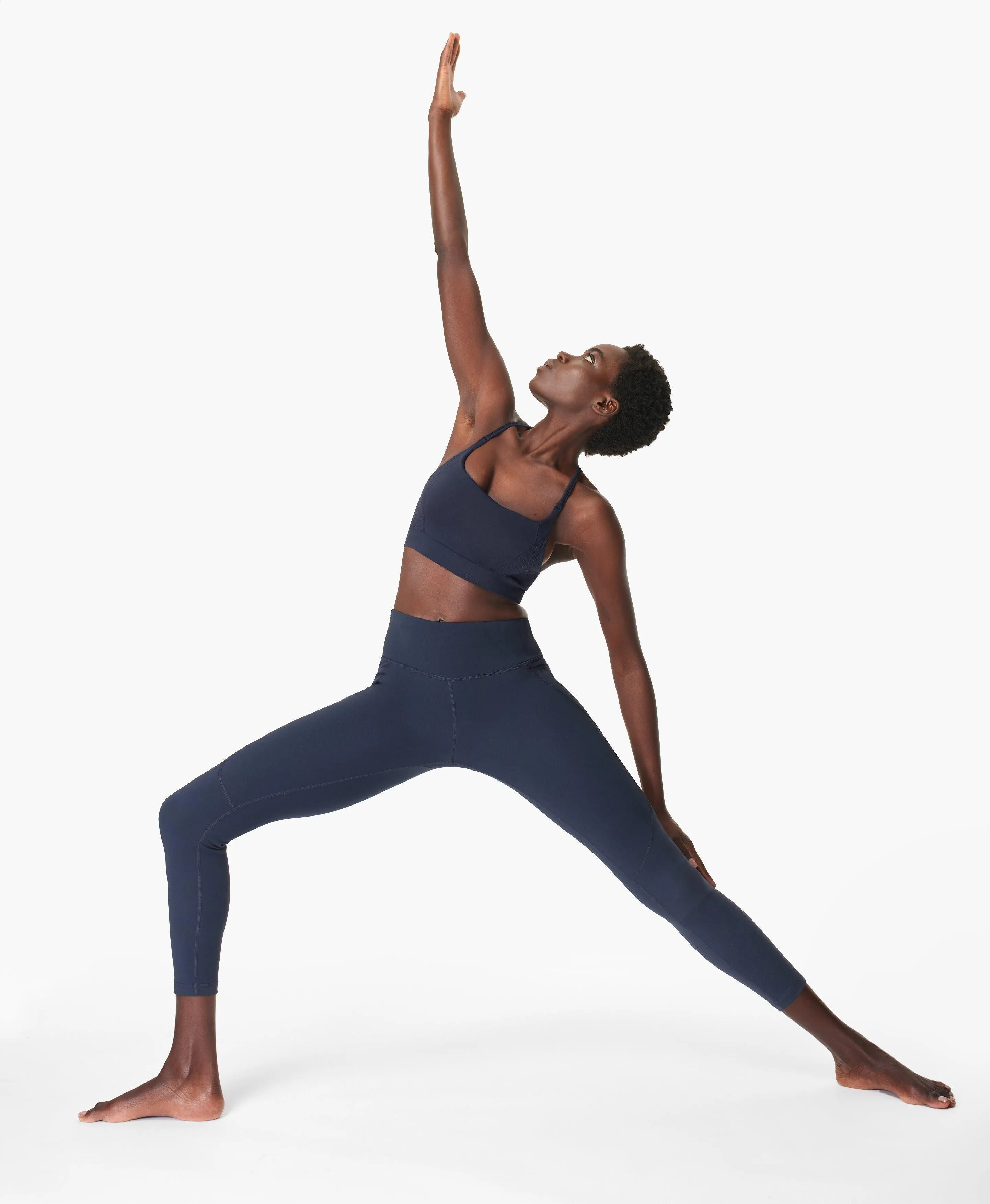 Power 7/8 Workout Leggings Sb5400 78 Navy-Blue