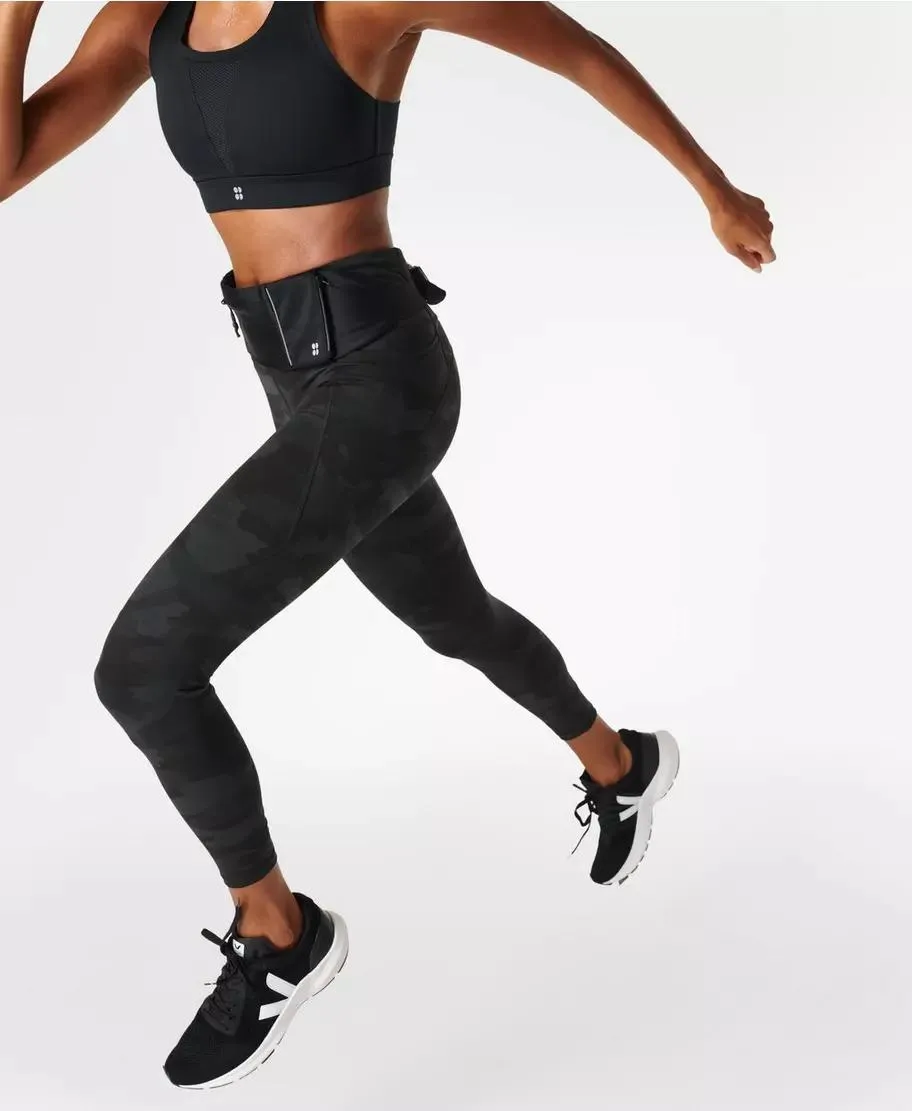 Power Workout Leggings Sb5400a Ultra-Black-Camo-Pri