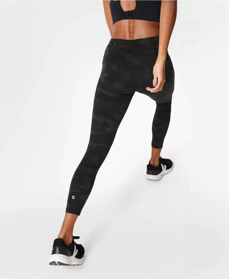 Power Workout Leggings Sb5400a Ultra-Black-Camo-Pri
