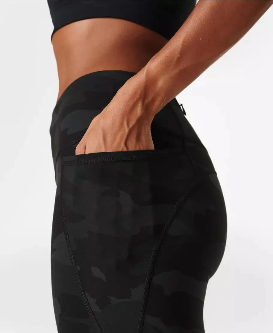 Power Workout Leggings Sb5400a Ultra-Black-Camo-Pri