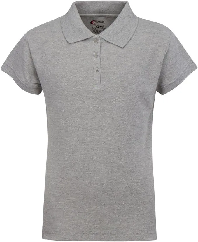 Premium Wear Girls Short Sleeve Polo